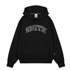 House of Smith Sweater Hoodie Pria - Paisley Hoodie Black #2