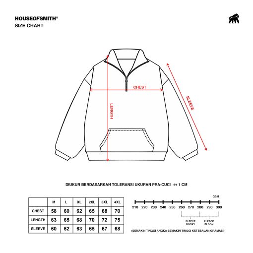 House of Smith Sweater Pria - Shore Halfzip Misty - Halfzip - Image 6