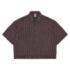 House of Smith Kemeja Flanel Boxy Pria - Shroud Boxy Shirt - Flannel Short Boxy