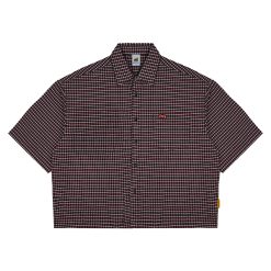 House of Smith Kemeja Flanel Boxy Pria - Shroud Boxy Shirt - Flannel Short Boxy