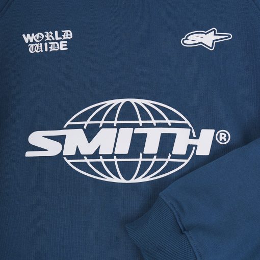 House of Smith Sweater Crewneck Boxy Pria - Sideline Boxy Crewneck - Image 3