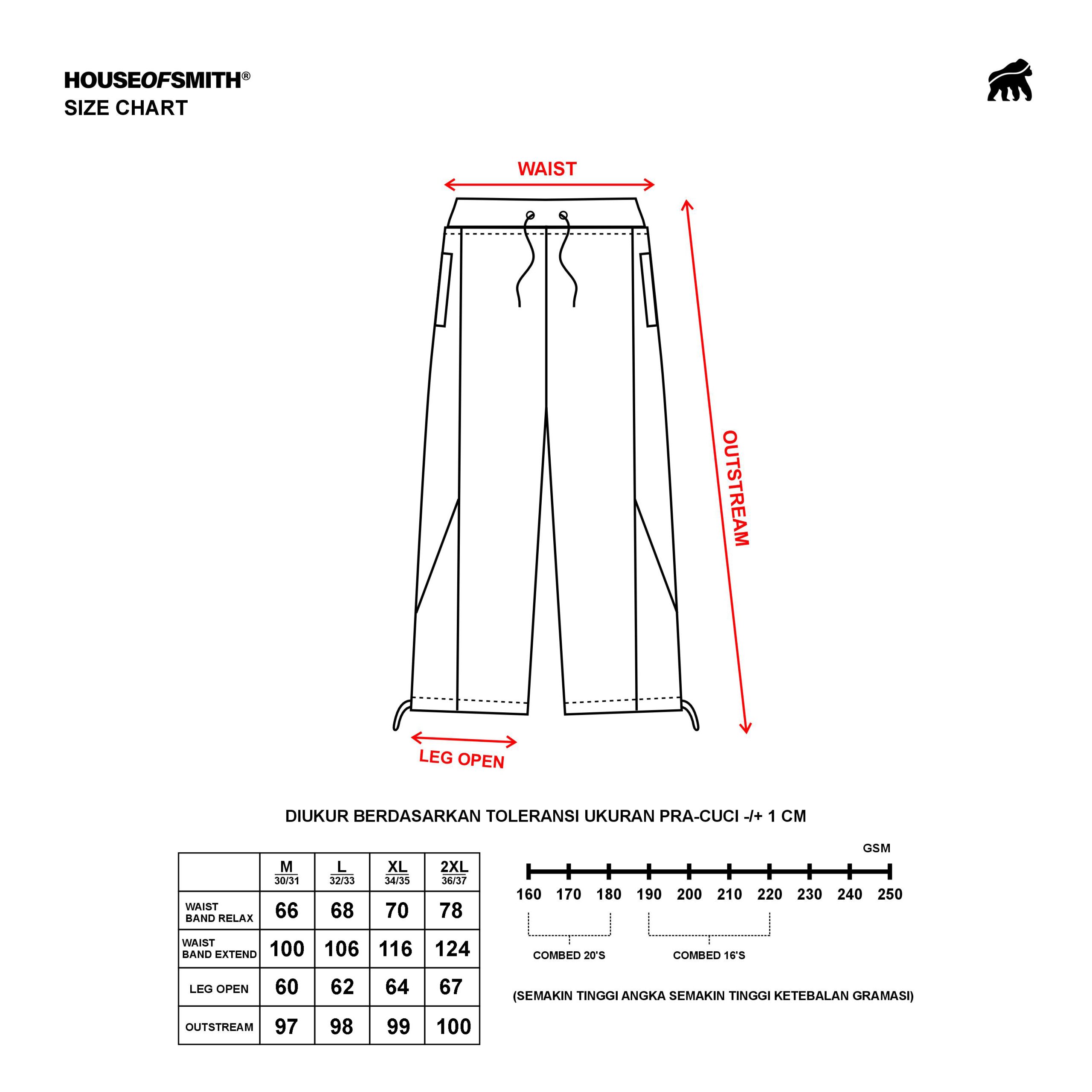 House of Smith Celana Panjang Pria - Voulard Track Pants Grey - Trackpants Pria - Image 8
