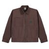 House of Smith Jaket Boxy Pria - Clover Boxy Cord Jacket Brown #4 - Work Jacket