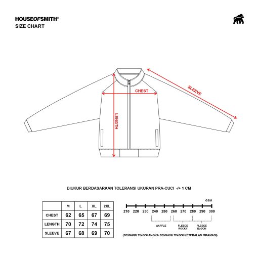 House of Smith Jaket Pria - Revolts Jacket - Jacket - Image 8