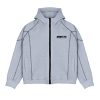 House of Smith Sweater Hoodie Zipper Track Suit Pria - Voulard Track Jacket Grey