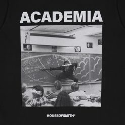 Alternative view of House of Smith Kaos Pria Lengan Pendek - Academia Black Regular #7 - T Shirt