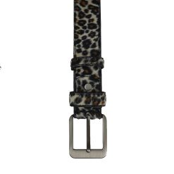 Alternative view of House of Smith Ikat Pinggang - Smith Classic Leopard Belt - Belt