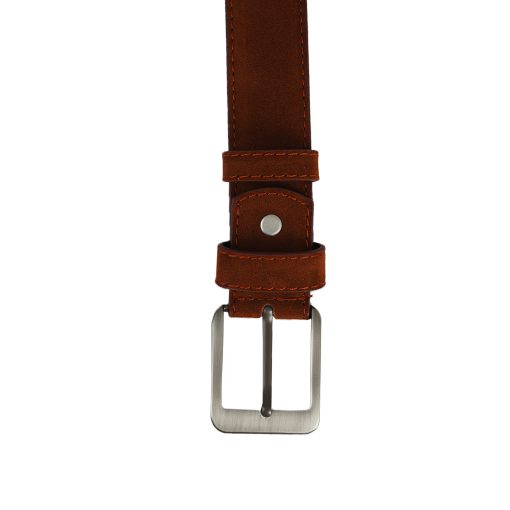 House of Smith Ikat Pinggang - Smith Classic Belt Chestnut Suede - Belt - Image 2