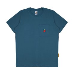 House of Smith Kaos Pria Lengan Pendek - Tomatoes Pocket Tshirt Moon Blue - T Shirt