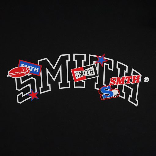 House of Smith Kaos Pria Lengan Pendek - Patch Tshirt Black - T Shirt - Image 3
