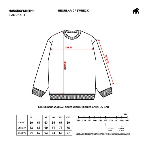 House of Smith Sweater Crewneck Pria - Balerine Crewneck Misty - Image 4