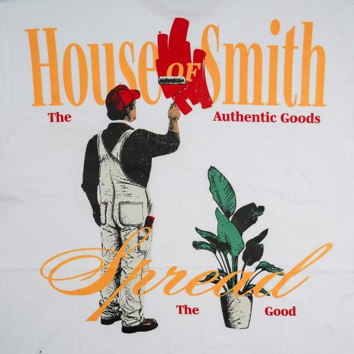 House of Smith Kaos Pria Lengan Pendek - Portray Tshirt White - T Shirt - Image 4