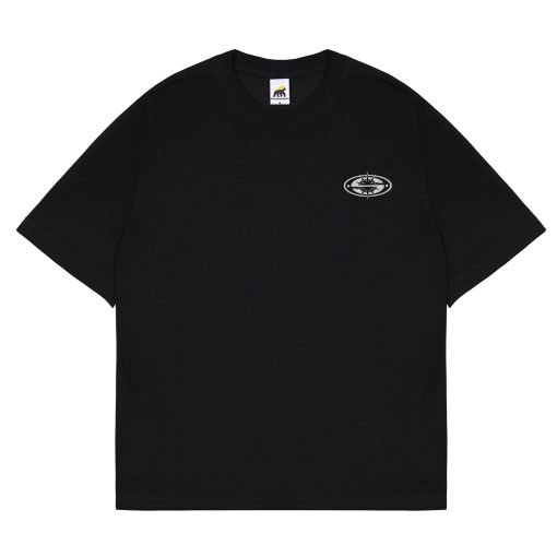 House of Smith Kaos Oversize Pria - Radiance Heavyweight Oversized Tshirt Black - Oversize T Shirt - Image 3