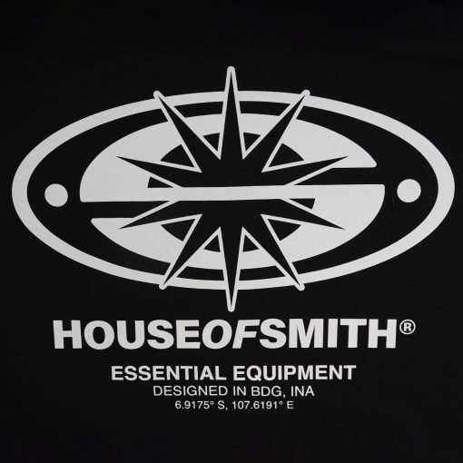 House of Smith Kaos Oversize Pria - Radiance Heavyweight Oversized Tshirt Black - Oversize T Shirt - Image 4