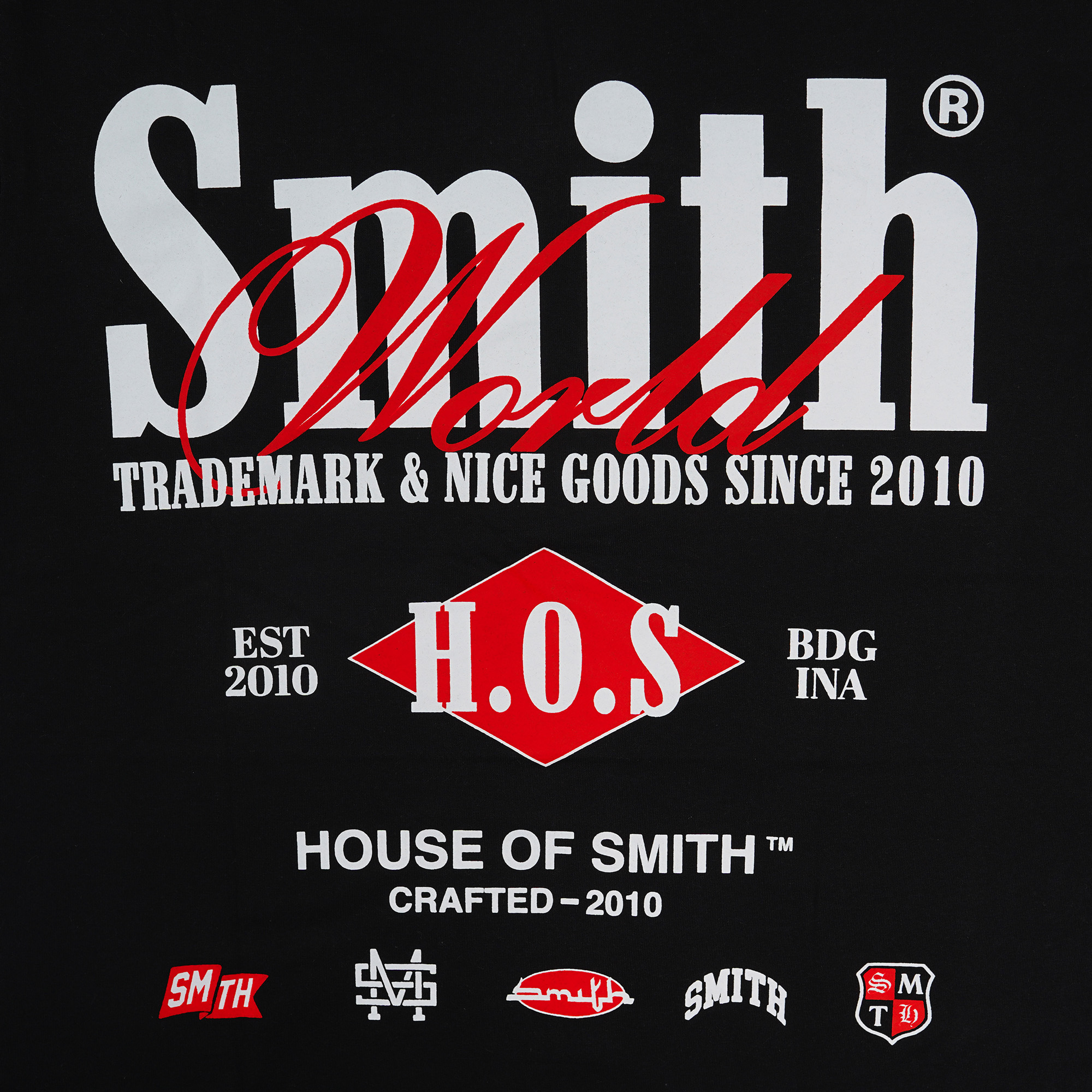 House of Smith Kaos Pria Lengan Pendek - Revenue Tshirt Black - T Shirt - Image 4