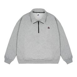 House of Smith Sweater Pria - Shore Halfzip Misty - Halfzip