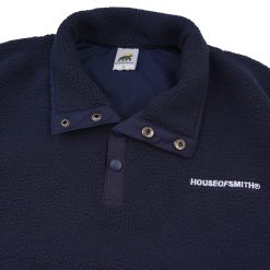Alternative view of House of Smith Sweater Pria - Clivers Halfzip Jacket Polar Navy - Halfzip