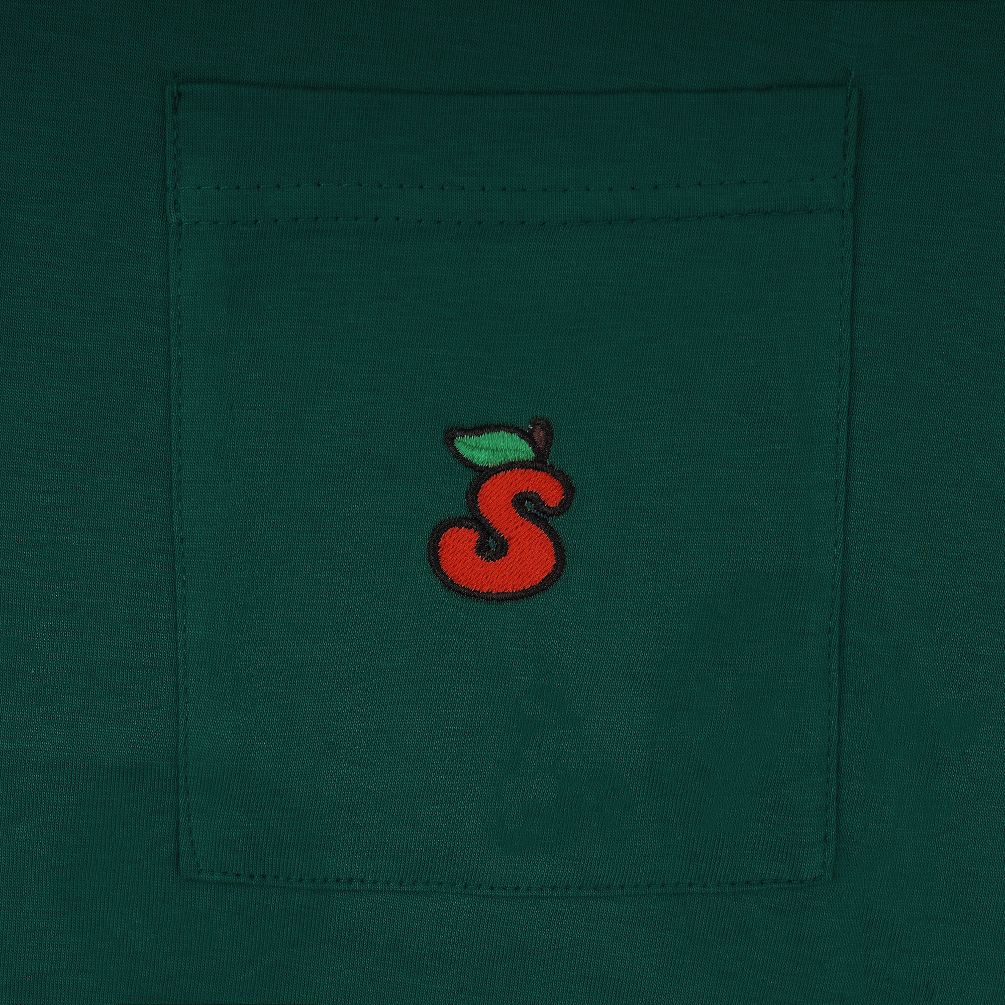 House of Smith Kaos Pria Lengan Pendek - Tomatoes Pocket Tshirt Green - T Shirt - Image 2