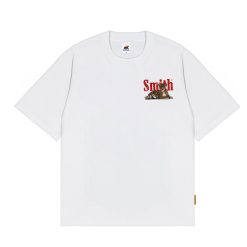 Alternative view of House of Smith Kaos Oversize Pria - Deluxe Oversized Tshirt White - Oversize T Shirt
