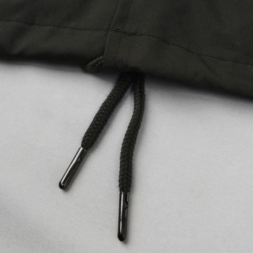 House of Smith Jaket Pria - Aptitude Wind Breaker Army - Coach Jacket - Image 6