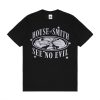 House of Smith Kaos Pria Lengan Pendek - See No Evil Tshirt Black - T Shirt