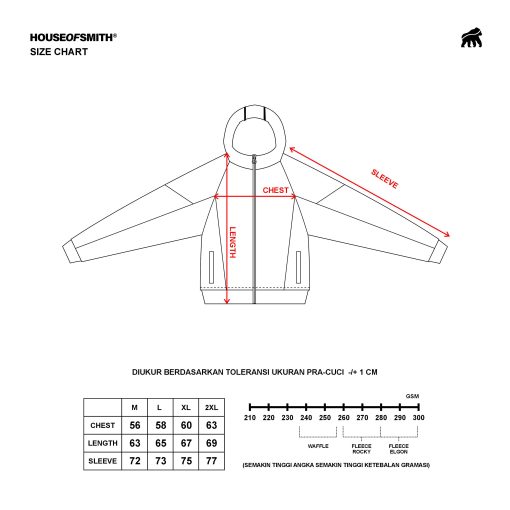 House of Smith Sweater Hoodie Zipper Track Suit Pria - Voulard Track Jacket Black - Image 4