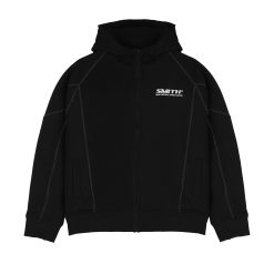 House of Smith Sweater Hoodie Zipper Track Suit Pria - Voulard Track Jacket Black