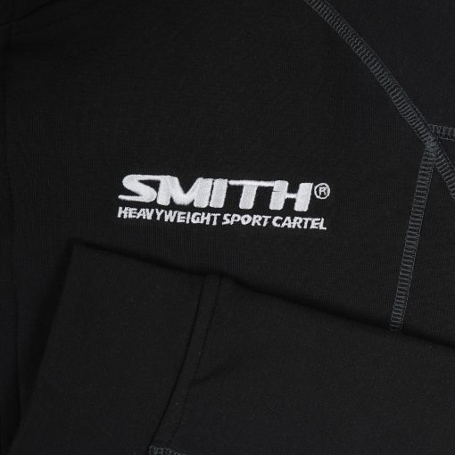 House of Smith Sweater Hoodie Zipper Track Suit Pria - Voulard Track Jacket Black - Image 3