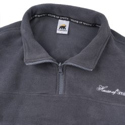 Alternative view of House of Smith Jaket Pria - Morzip Jacket Polar Grey - Halfzip
