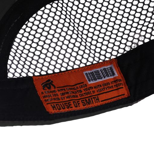 House of Smith Topi - Active 5 Panel Hat Black - Five Panel Hat - Image 4