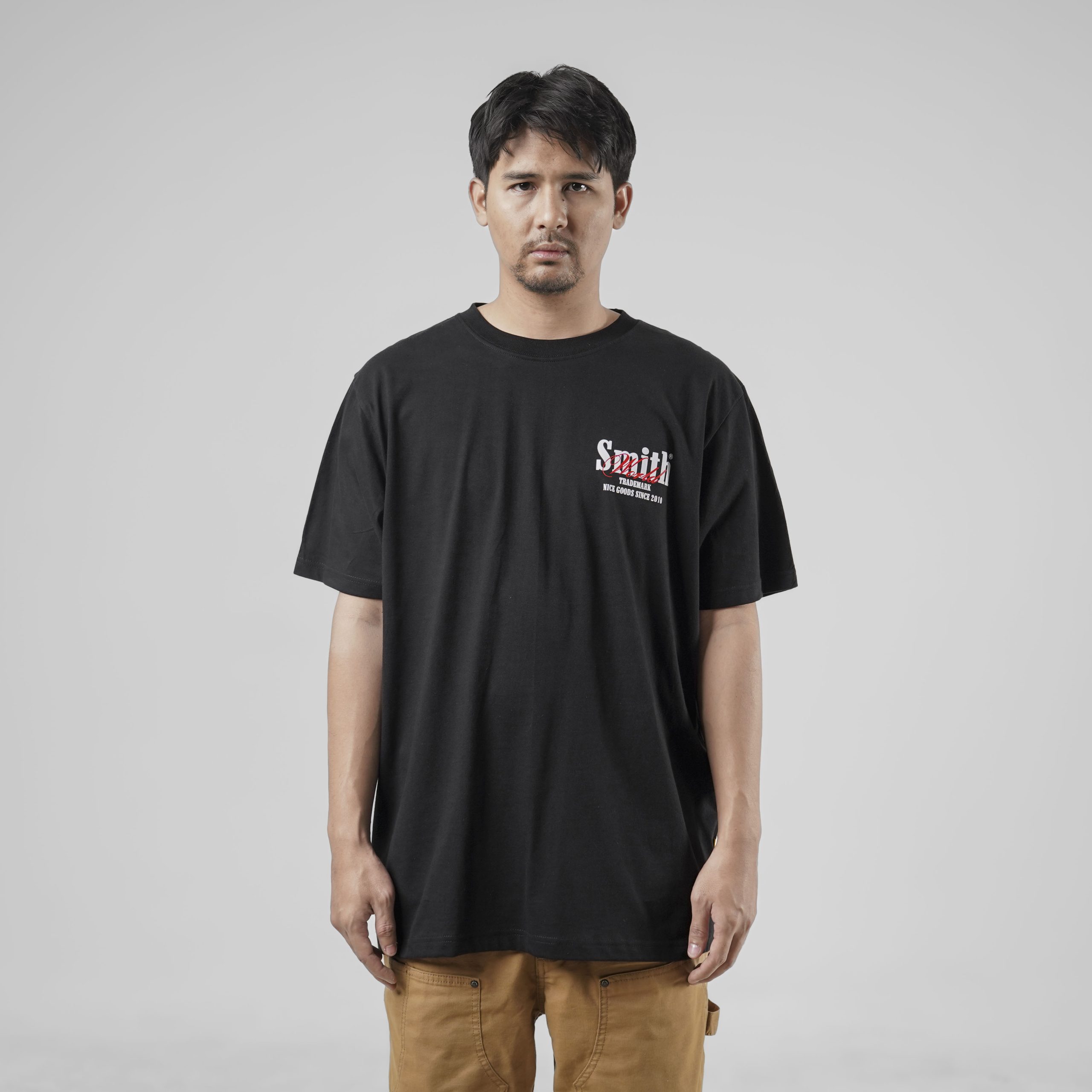 House of Smith Kaos Pria Lengan Pendek - Revenue Tshirt Black - T Shirt - Image 6