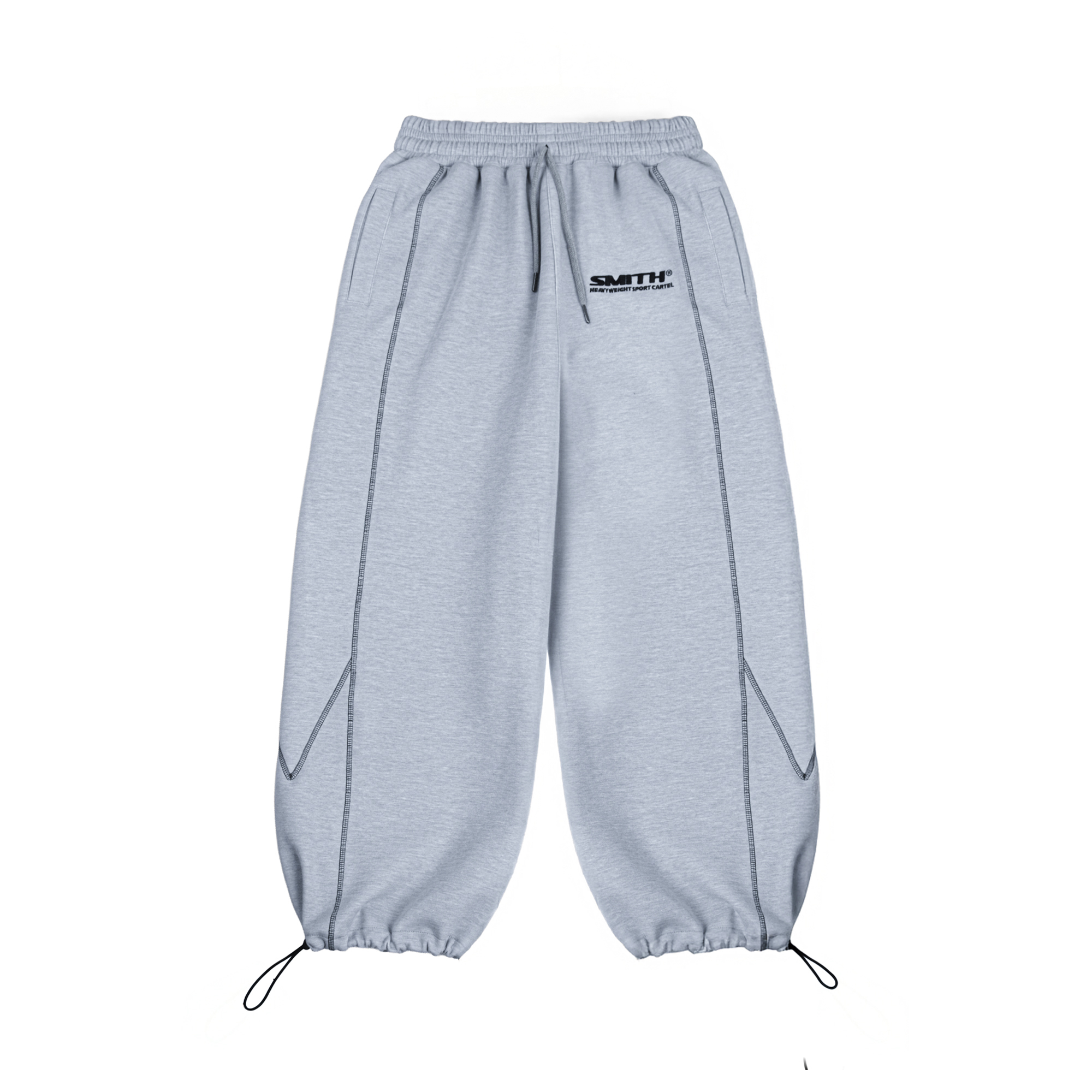 House of Smith Celana Panjang Pria - Voulard Track Pants Grey - Trackpants Pria - Image 3