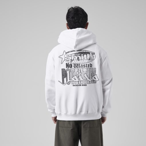 House of Smith Sweater Hoodie Pria - Aptitude Hoodie White - Image 6