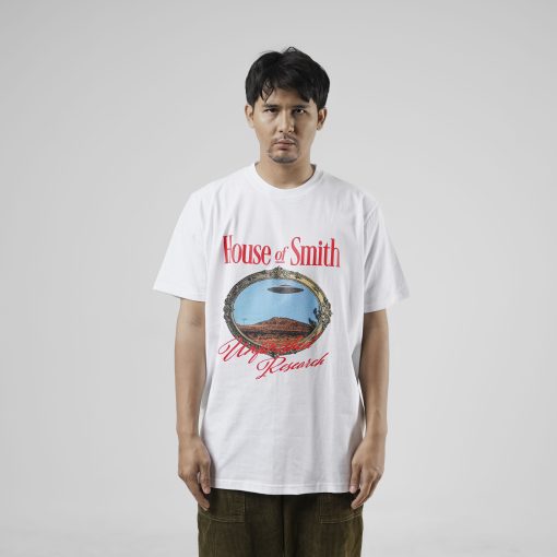 House of Smith Kaos Pria Lengan Pendek - Search Tshirt White - T Shirt - Image 3
