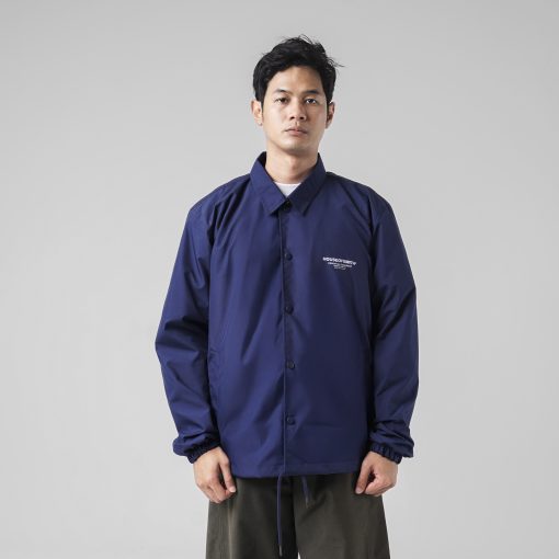 House of Smith Jaket Pria - Hos Essential Wind Breaker Navy - Coach Jacket - Image 6
