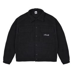House of Smith Jaket Pria - Moft Jacket Polar Black - Jacket
