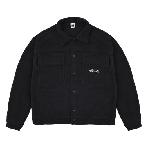 House of Smith Jaket Pria - Moft Jacket Polar Black - Jacket