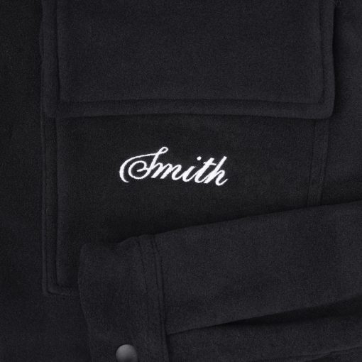 House of Smith Jaket Pria - Moft Jacket Polar Black - Jacket - Image 3
