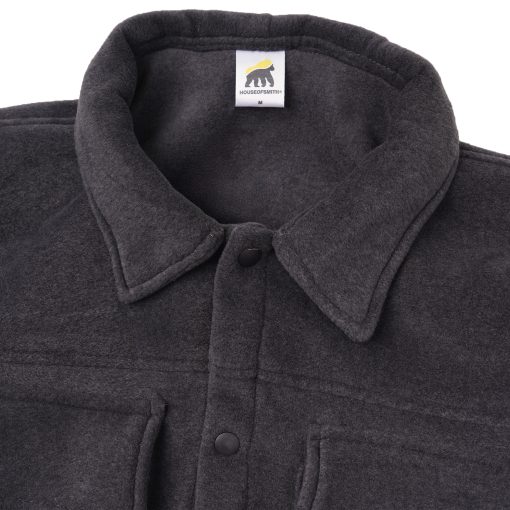 House of Smith Jaket Pria - Moft Jacket Polar Dark Grey - Jacket - Image 2