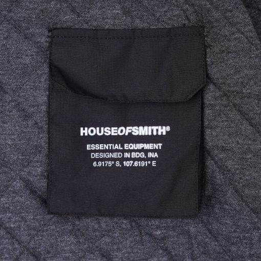 House of Smith Sweater Crewneck Pria - Cruve Sweater Grey - Image 5