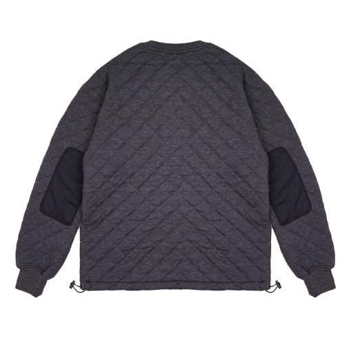 House of Smith Sweater Crewneck Pria - Cruve Sweater Grey - Image 2