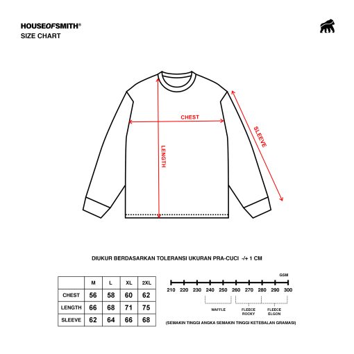 House of Smith Sweater Crewneck Pria - Cruve Sweater Black - Image 6