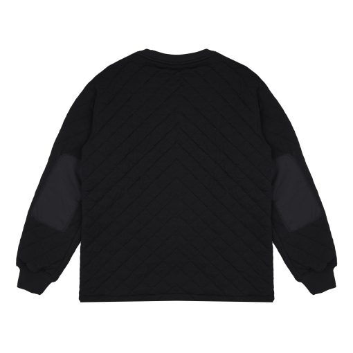 House of Smith Sweater Crewneck Pria - Cruve Sweater Black - Image 2