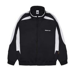 House of Smith Jaket Tracktop Pria - Creleon Track Black N White - Jacket