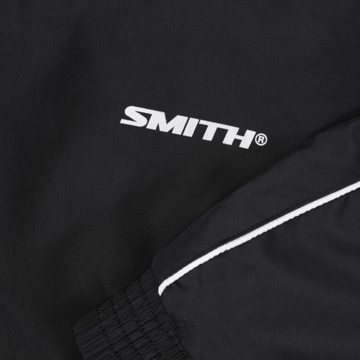 House of Smith Jaket Tracktop Pria - Creleon Track Black N White - Jacket - Image 3