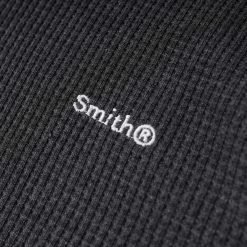 Alternative view of House of Smith Sweater Crewneck Pria - Weave Waffle Knit Ls Dark Grey