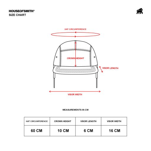 House of Smith Topi - Smith Flap Hat Army - Flap Cap Hat - Image 5