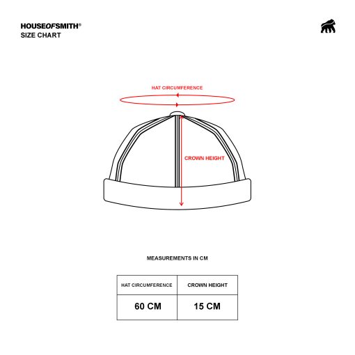 House of Smith Topi - Smith Letter Forrest Docker Cap - Miki Hat - Image 5