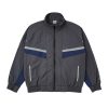House of Smith Jaket Tracktop Pria - Cruff Track Jacket Grey N Navy - Jacket