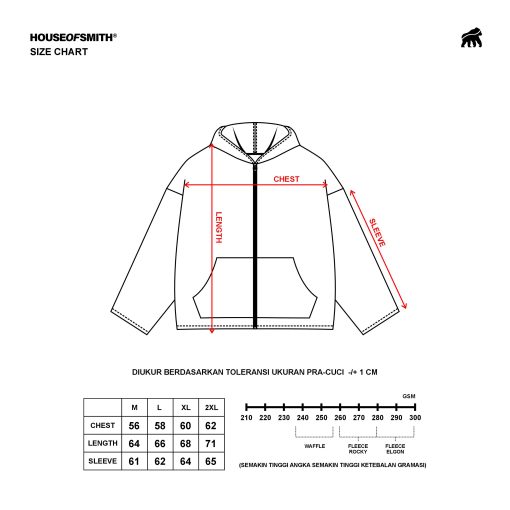 House of Smith Sweater Hoodie Zipper Oversized Pria - Infinium Tweed Hoodie Zipper Blue - Image 5